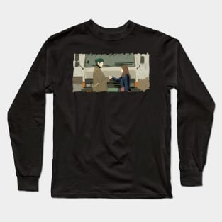 The almost got hit by the truck scene Long Sleeve T-Shirt